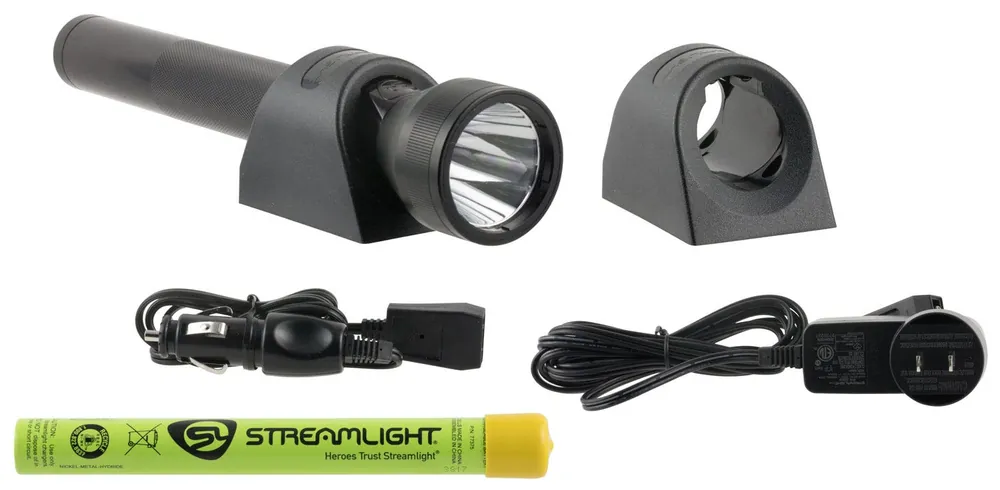 Streamlight SL-20L Black Anodized Aluminum White LED 60/225/450 Lumens 529 Meters Range