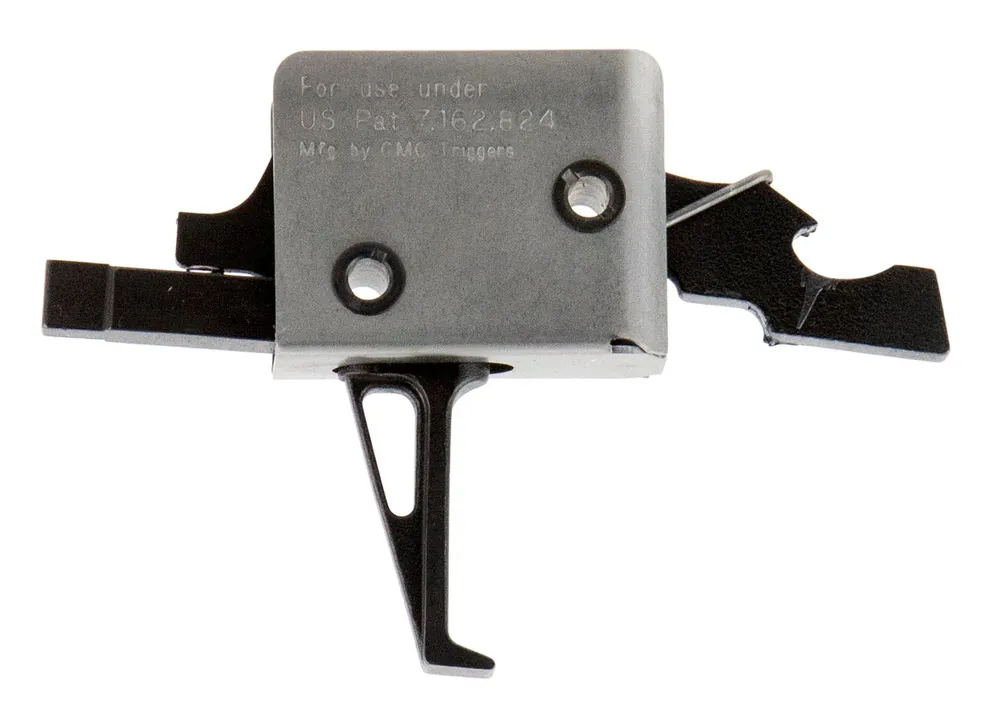 CMC Triggers Drop-In Competition Single-Stage Flat Trigger with 2.50 lbs Draw Weight for AR-15/AR-10