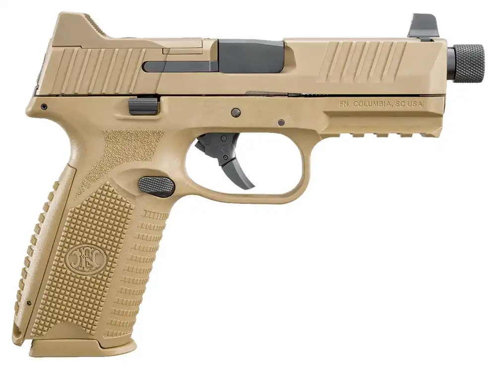 FN 509 Tactical 9mm Luger Pistol 4.50" FDE 66100383