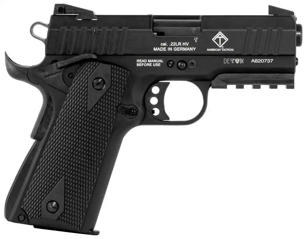 GSG 922 *CA Compliant 22 LR 10+1 3.40" All Black Steel Barrel