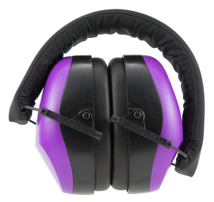 Pyramex Venture Gear V80 Muff 26 dB Over the Head Purple Ear Cups for Adults