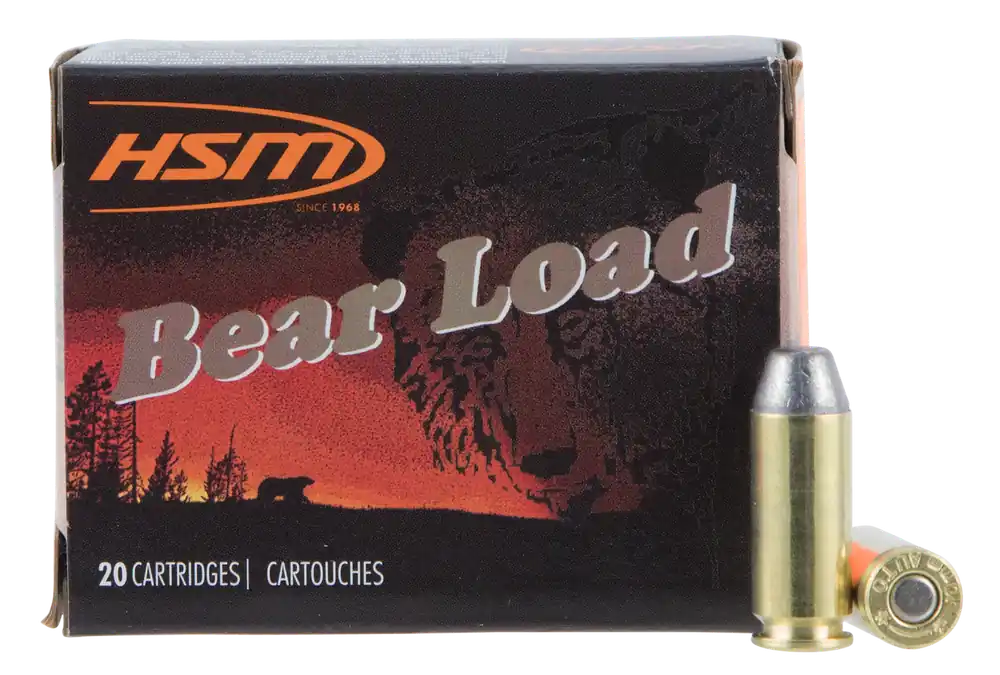HSM Bear Load 10mm Auto 200 gr Round Nose Flat Point (RNFP) 20 Bx/ 20 Cs