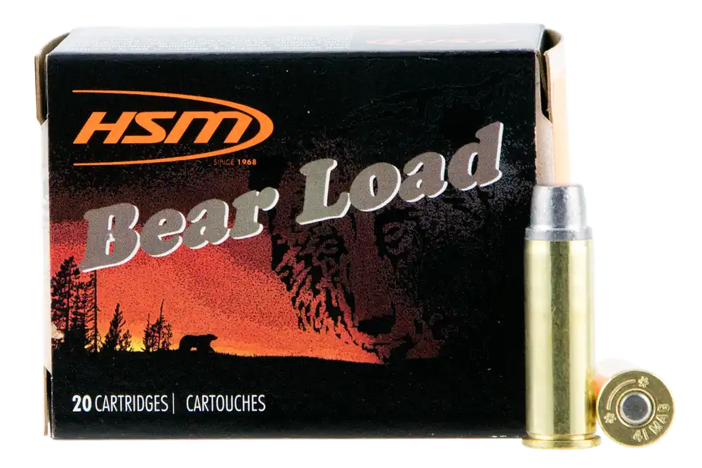 HSM Bear Load 41 Rem Mag 230 gr Semi Wadcutter (SWC) 20 Bx/ 20 Cs