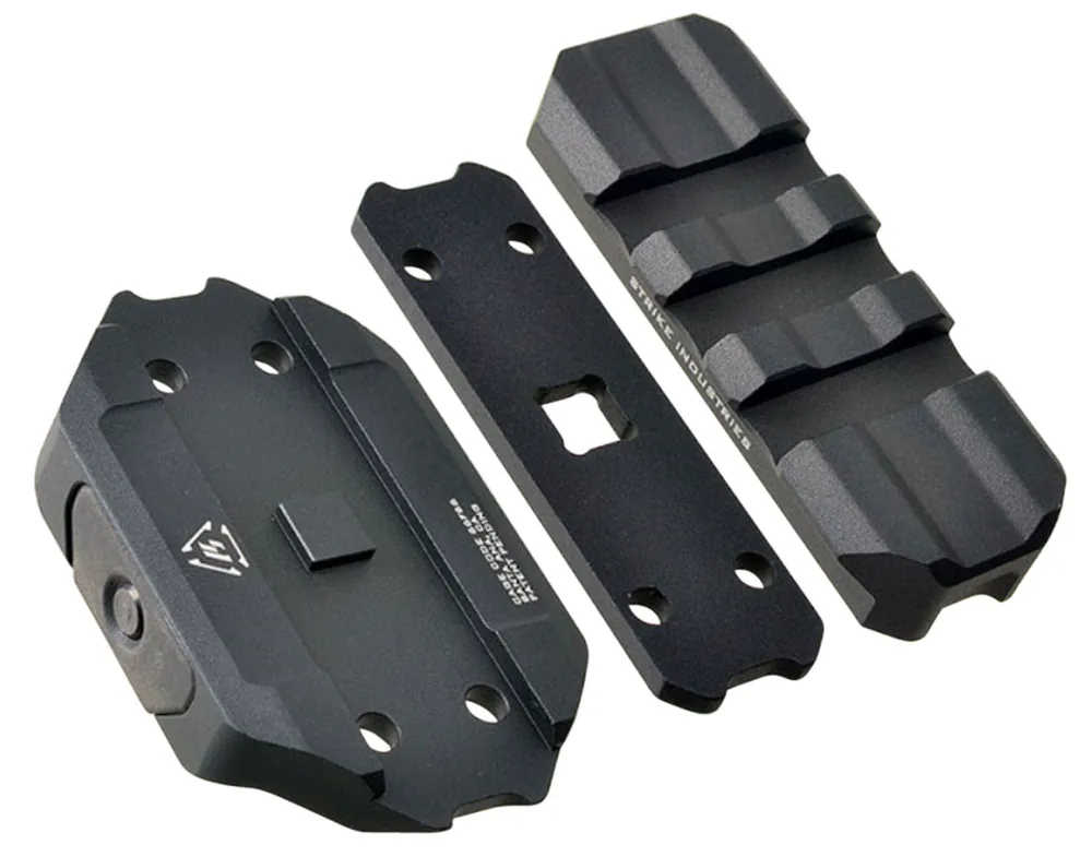 Strike REX Riser AR-Platform Picatinny Black Anodized