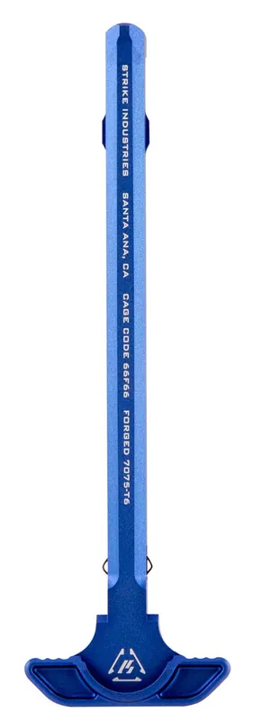 Strike Latchless Charging Handle AR-15 Blue
