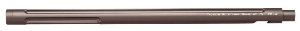 Tactical Solutions X-Ring Barrel 22 LR 16.50" Quicksand Finish Aluminum Material Bull with Fluting & Threading for Ruger 10/22