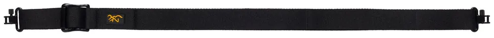 Browning All Season Sling made of Black Nylon Webbing with 26"-40" OAL, 1.25" W, Adjustable Design & Swivels for Rifle/Shotgun