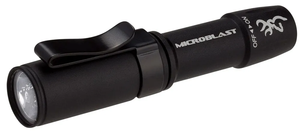 Browning Microblast Black Aluminum White 72 Lumens LED
