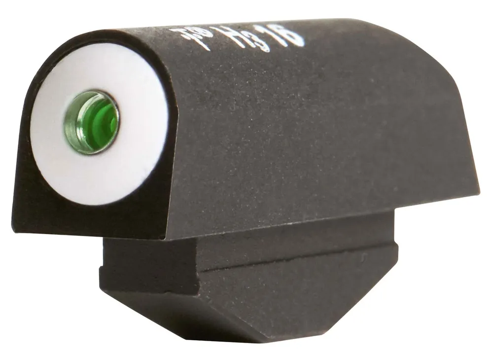 XS Sights Big Dot Night Sight Tritium Green with White Outline Front Sight Black Frame for Ruger SP101, S&W J Frame