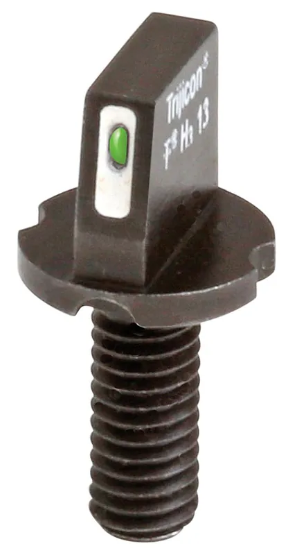 XS Sights Tritium Stripe Front Sight Mil-Spec Green with White Outline Black for AR-15