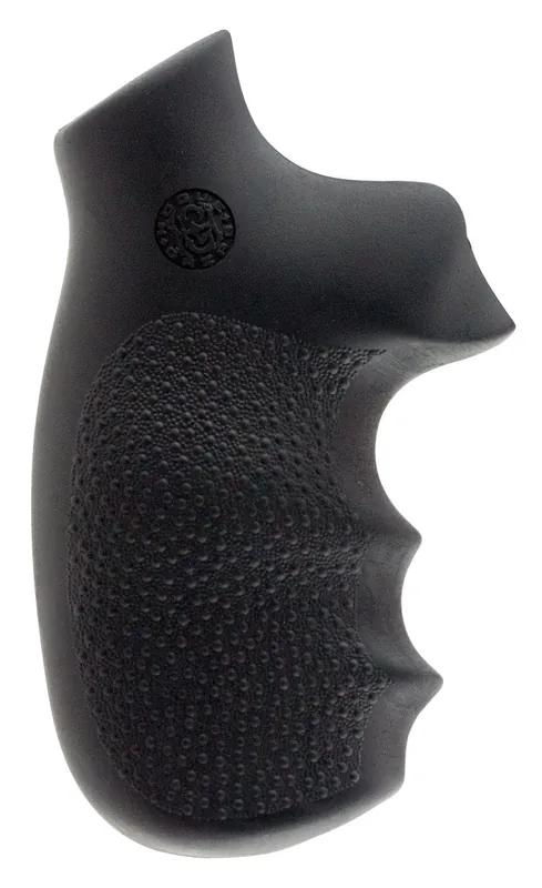 Hogue OverMolded Monogrip Black Rubber with Finger Grooves for Colt Detective Special, Diamondback, Cobra
