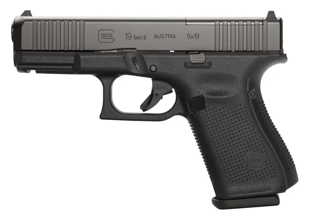 Glock G19 Gen5 Compact MOS 9mm Luger 4.02" 10+1