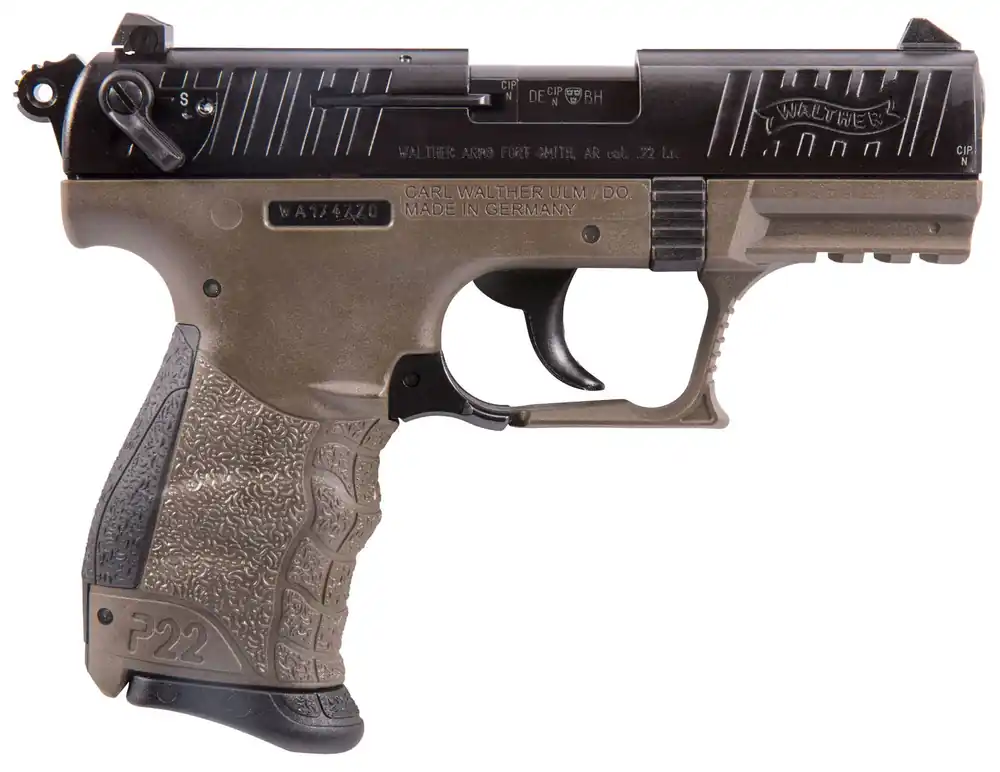 Walther Arms P22 *CA Compliant 22 LR Pistol 3.42" 10+1 FDE 5120363