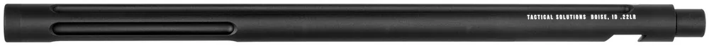 Tactical Solutions X-Ring Barrel 22 LR 16.50" Gunmetal Gray Finish Aluminum Material Bull with Fluting & Threading for Ruger 10/22