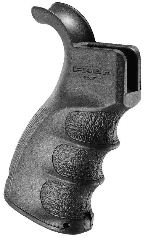 FAB Defense AG-43 Tactical Ergonomic Pistol Grip Polymer With Black Finish & Finger Grooves for AR-15, M16, M4