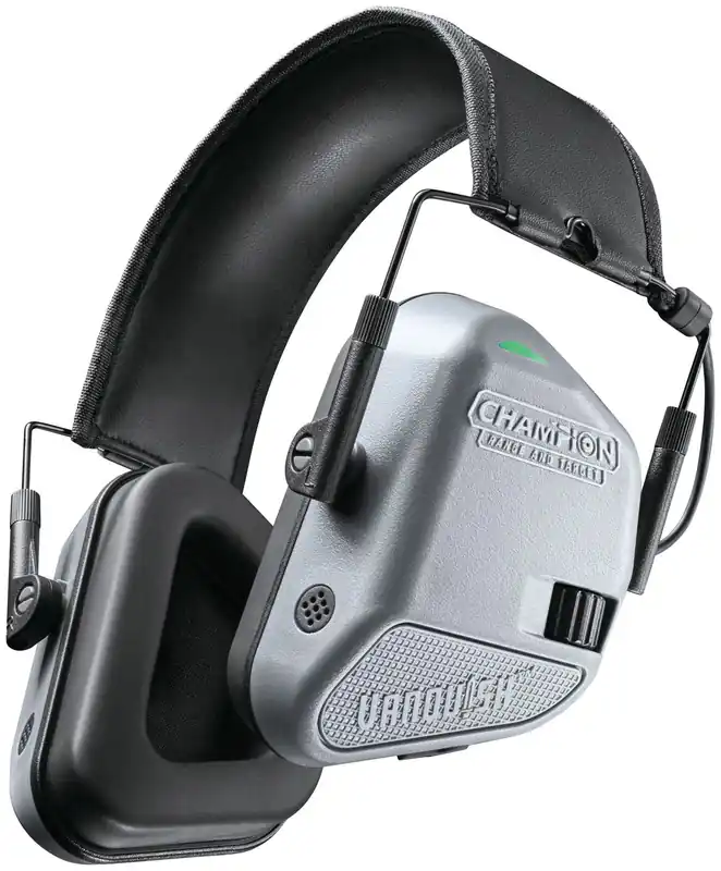 Champion Targets Vanquish Electronic Hearing Muff Over the Head