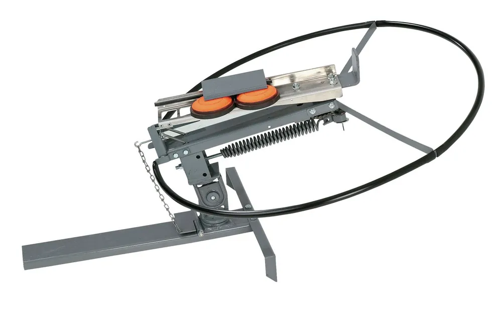 Champion SKYbird 3/4 Cock Trap With Tri-Pod Stand Manual Cocking Silver 40906