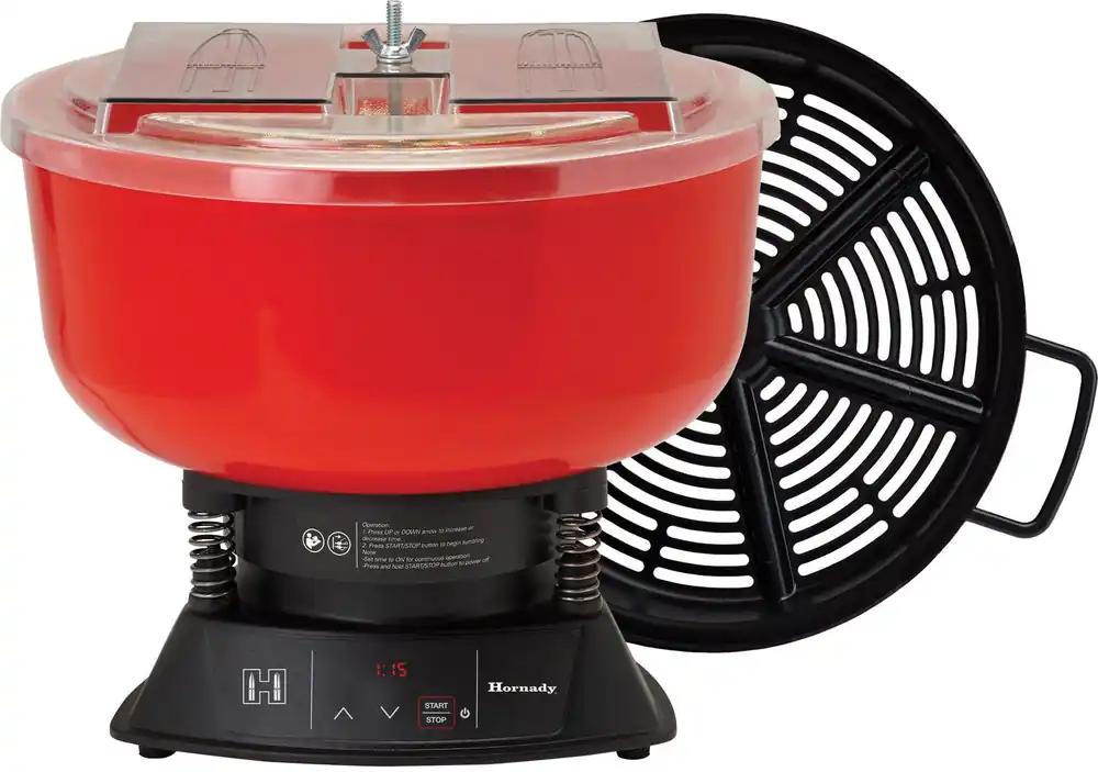 Hornady Magnum Digital Vibratory Tumbler Red Multi-Caliber