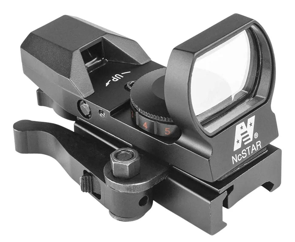 NcStar Red & Green Reflex Sight with 4 Reticles 1x24x34mm Reticle