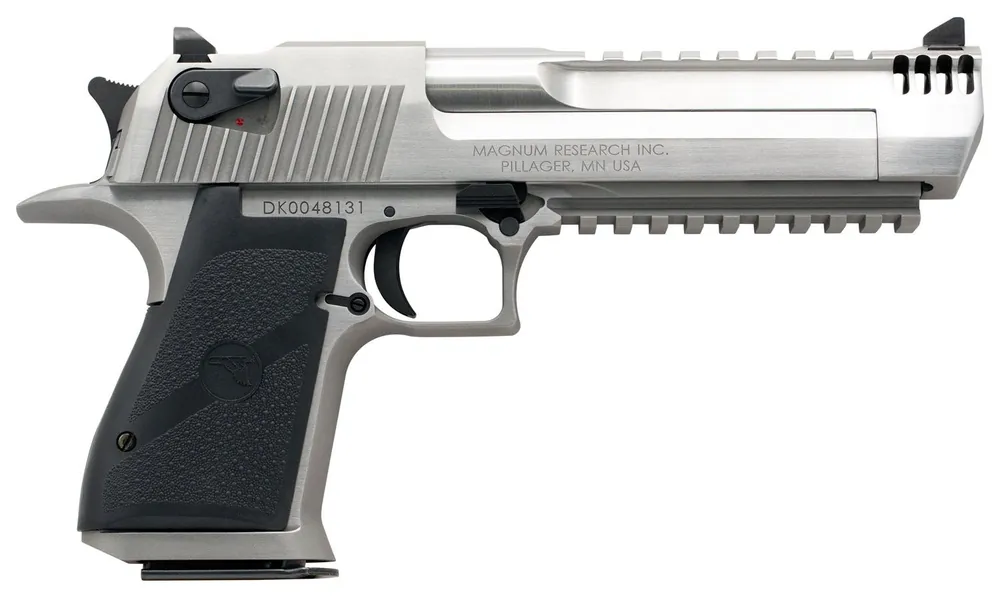 Magnum Research Desert Eagle Mark XIX 429 DE 7+1 6" Stainless Steel w/Integral Muzzle Brake & Picatinny Rail Barrel