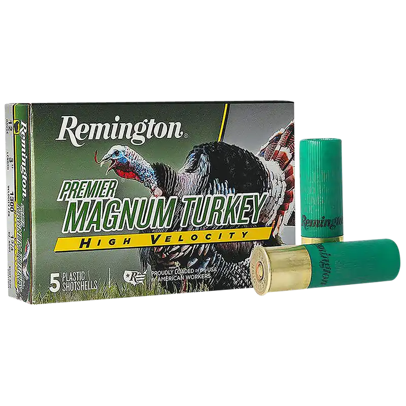 Remington Premier Magnum Turkey High-Velocity 12ga 3" 1.75oz 4 Copper-plated Lead Shot 5rd