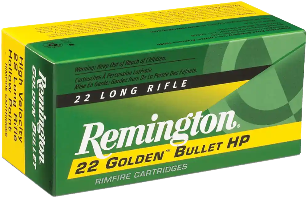 Remington Golden Bullet 22lr 36gr Hollow Point 225rd