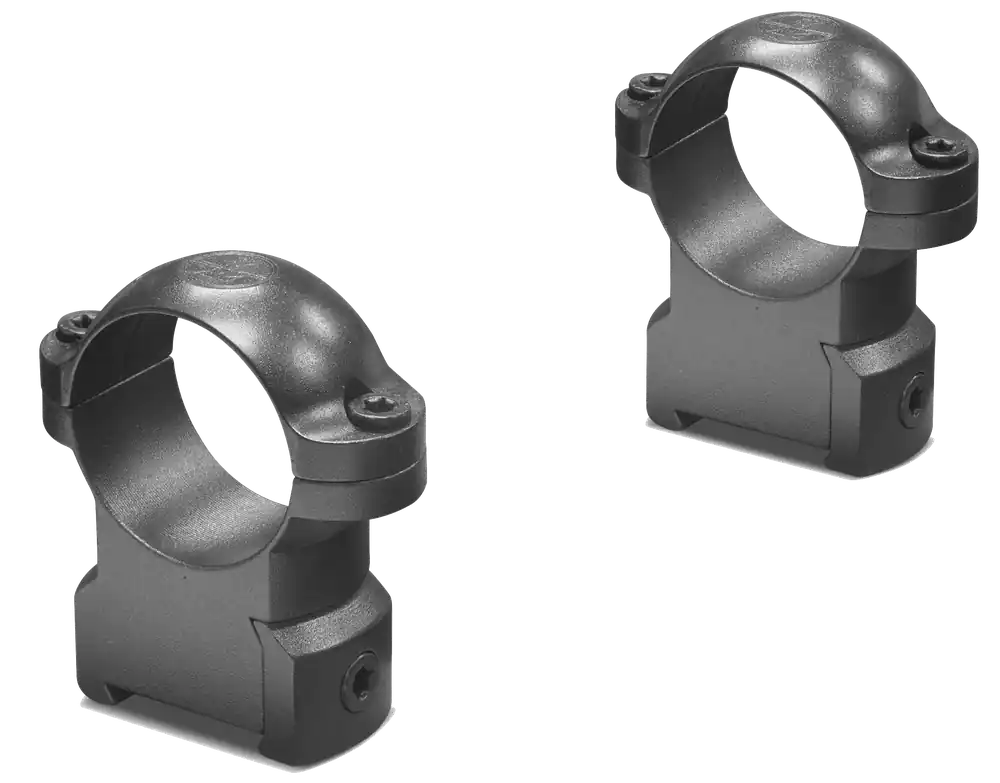 Leupold 177359 Ringmounts Scope Ring Set CZ 550 Medium 1" Tube Matte Black Steel