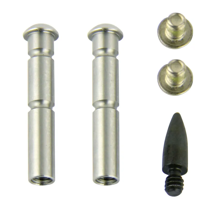 TacFire Anti-Walk Pin Set Silver Stainless Steel AR-15