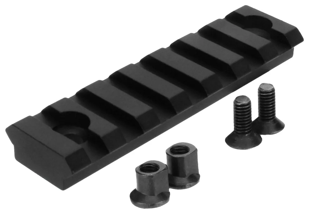 TacFire KeyMod 7-Slot Black Hardcoat Anodized 2.95"