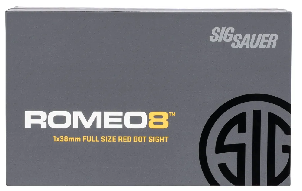 Sig Sauer Romeo8T 1x38mm Closed Red Dot Sight