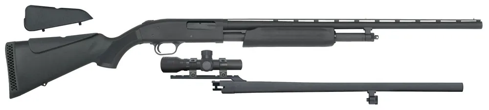 Mossberg 500 Field/Deer Pump 20 GA 5+1 24"/26" Blued