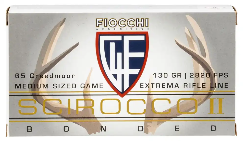 Fiocchi Extrema 6.5 Creedmoor 130 gr Swift Scirocco II Boat-Tail Spitzer 20 Bx