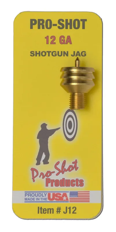 Pro-Shot Cleaning Jag Tactical 12 Gauge Shotgun Firearm Brass Spear Tip