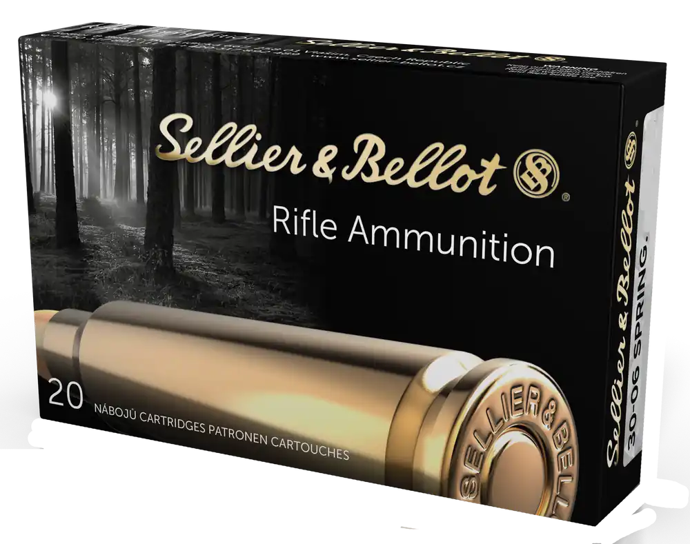 Sellier & Bellot Rifle 30-06 Springfield 147 gr Metal Case (FMJ) 20 Bx/ 20 Cs