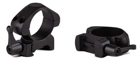Konus Scope Ring Set Quick Release For Rifle Picatinny/Weaver Medium 1" Tube