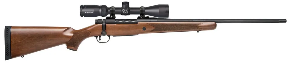 Mossberg Patriot 308 Win Rifle 22" Walnut w/Vortex Crossfire II 3-9x40mm 27940