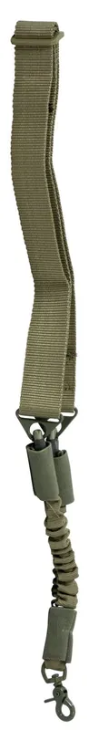 NcStar Single Point Sling 1.50" W x 44"-60" L Adjustable Bungee Green Nylon