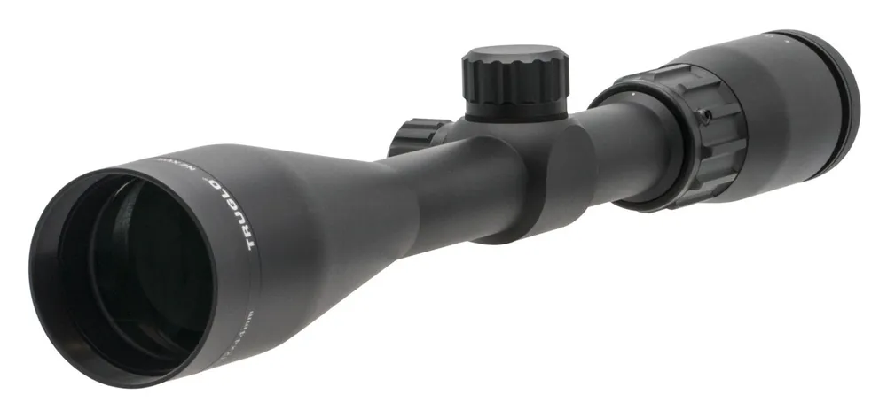 TruGlo Nexus Black Anodized 4-12x44mm 1" Tube
