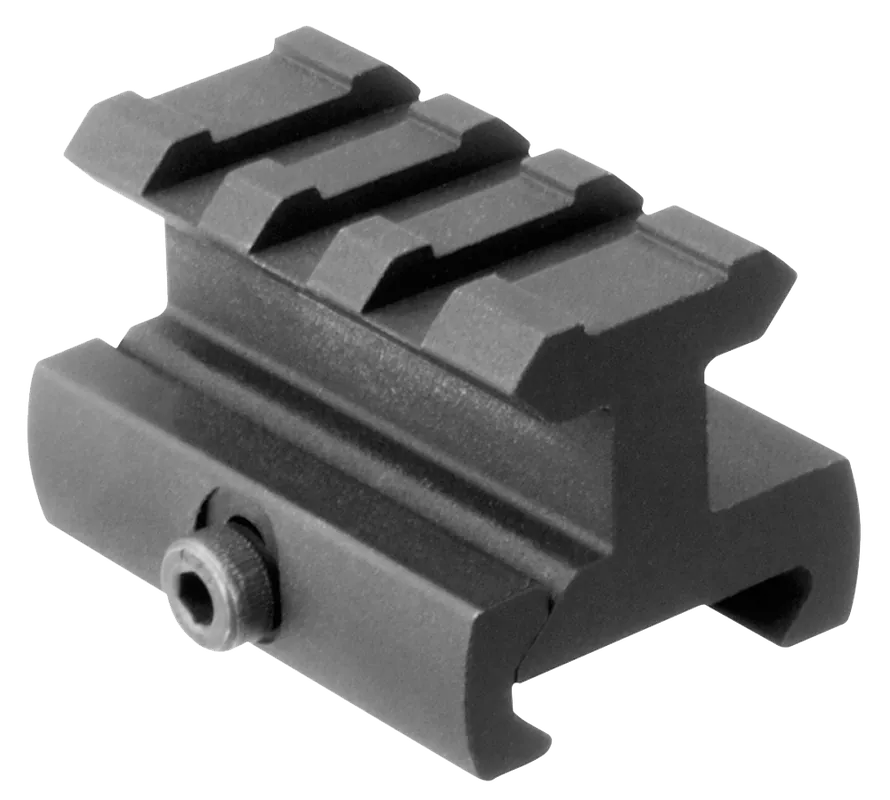 Aim Sports Riser Mount Black Anodized Picatinny/Weaver Mount 0.75" Aluminum AR Platform