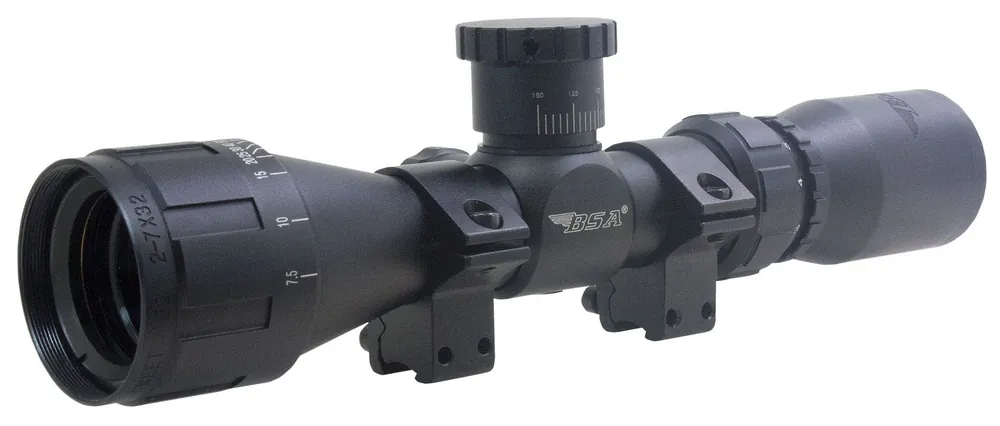 BSA Sweet 22 Matte Black 2-7x 32mm AO 1"