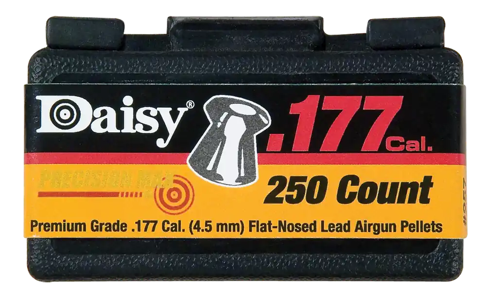 Daisy 990257512 PrecisionMax .177 Pellet Lead Flat Nose 250 Per Box