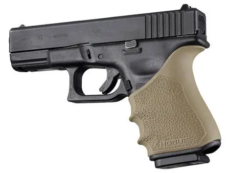 Hogue HandAll Beavertail Grip Sleeve for Glock 19, 23, 32, 38 Gen3-4