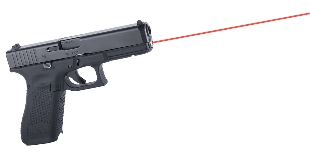 LaserMax Guide Rod Laser 5mW Red Laser with 635nM Wavelength & Made of Aluminum for Glock 17, 17 MOS, 34 MOS Gen5