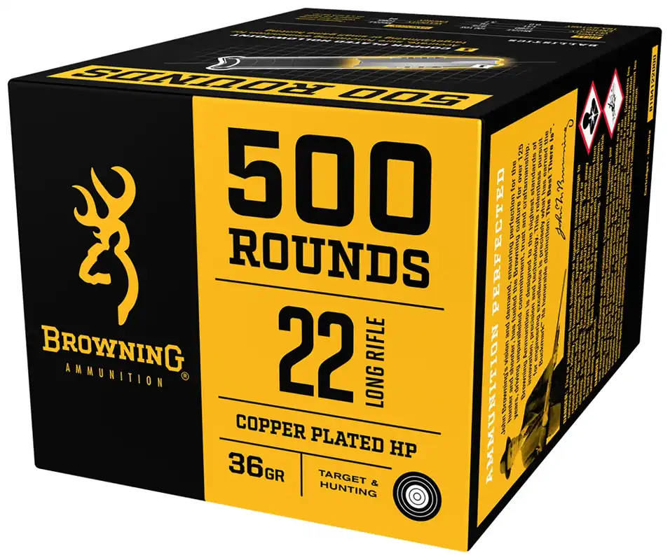 Browning BPR Performance 22 LR 36 Gr 1280 fps PHP 500/Box