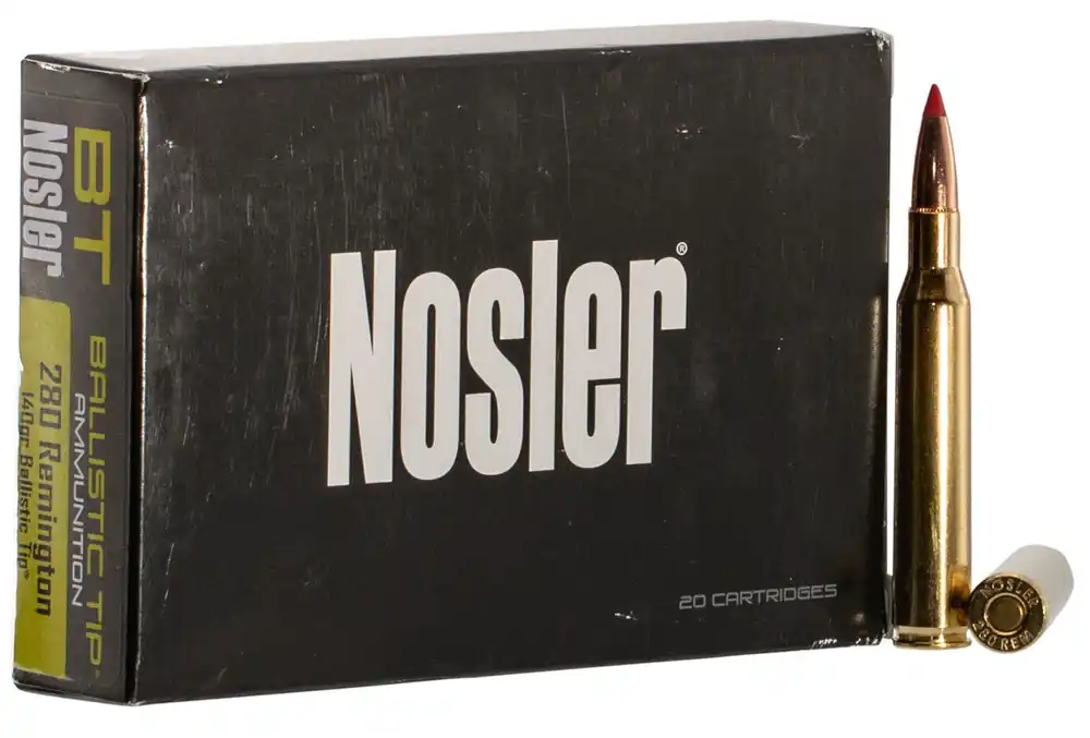 Nosler Ballistic Tip 280 Rem. 140 Gr. 20/Box