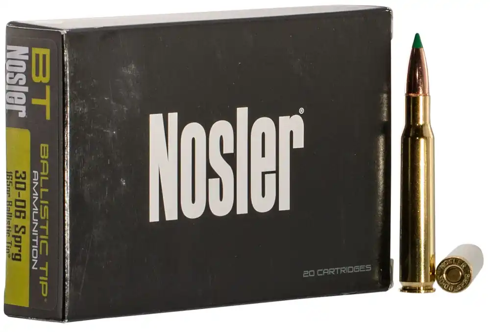 Nosler Ballistic Tip 30-06 Springfield 165 Gr. Spitzer Ballistic Tip 20/Box