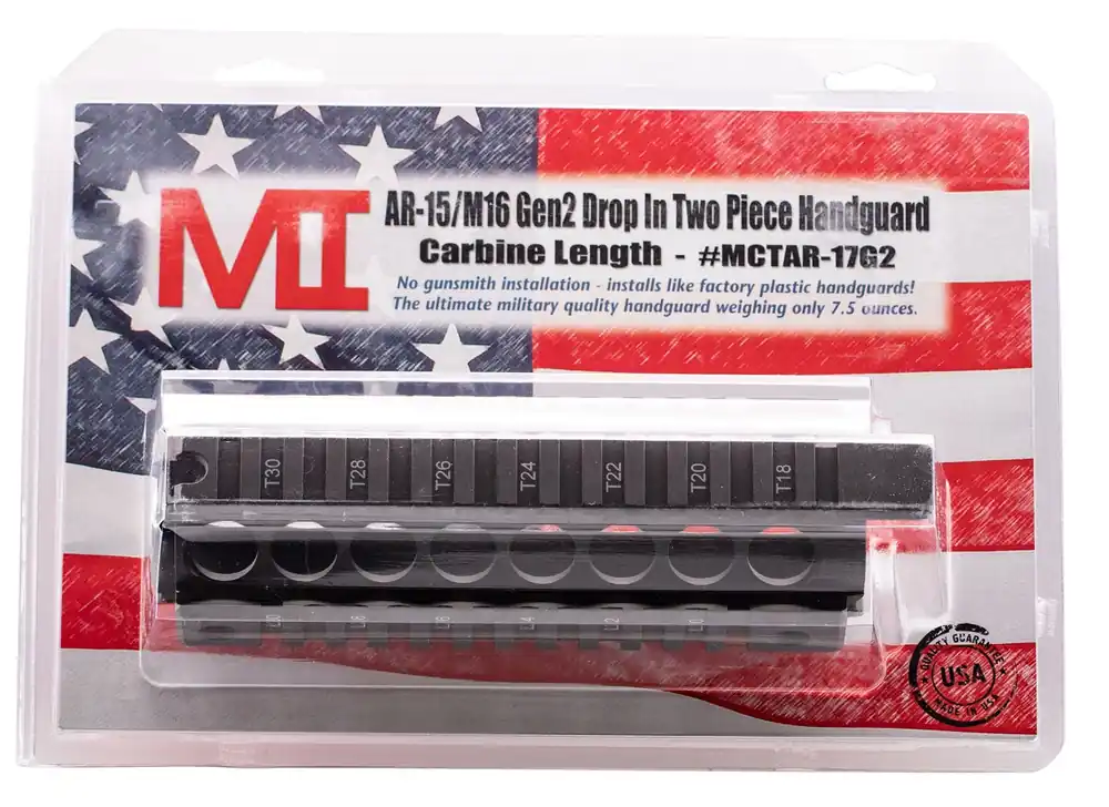 MIDWEST INDUSTRIES INC Gen 2 AR-15 6061 Aluminum Black Hard Coat Anodized 7"