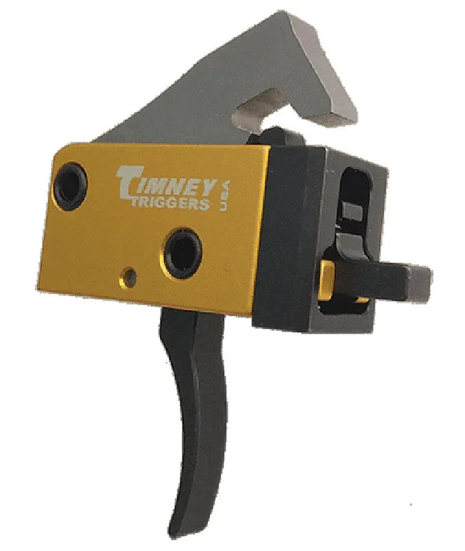 Timney Triggers PCC Trigger Single-Stage Curved Trigger with 2.50-3 lbs Draw Weight for AR-Platform