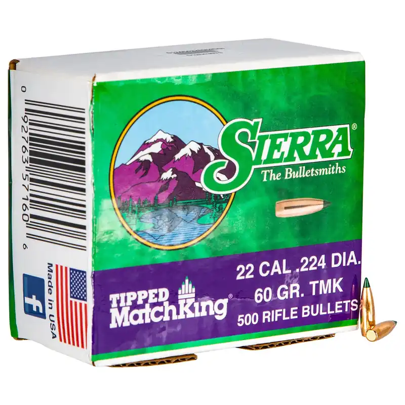Sierra Tipped MatchKing 22 Cal 60 Gr Tipped MatchKing 500/Box
