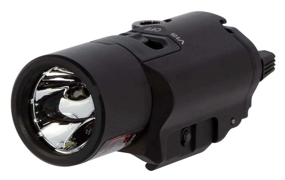 Streamlight TLR-VIR II Weapon Light w/Laser Sig M17/M18 300 Lumens Output White LED Light Red Laser Picatinny Rail Mount Black Anodized